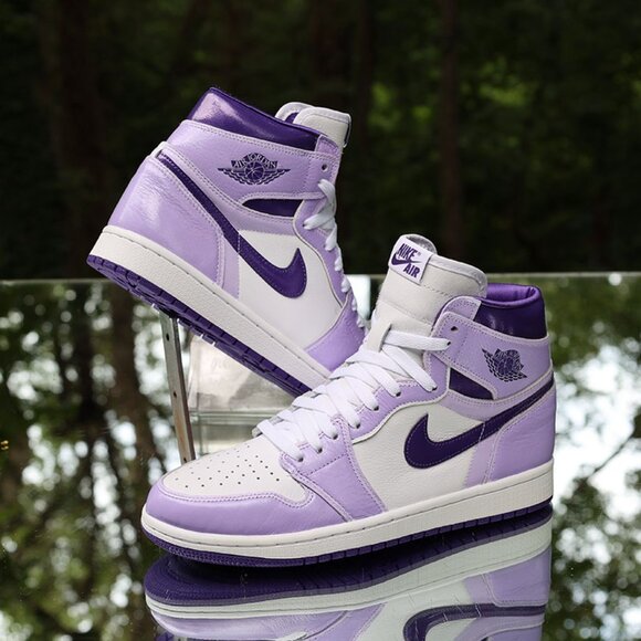 Air Jordan 1 Retro High OG Court Purple Custom - Picture 2 of 13